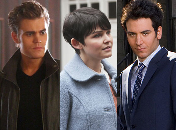 Paul Wesley, Ginnifer Goodwin, Josh Radnor, Golden Remotes Paul Wesley, Ginnifer Goodwin, Josh Radnor, Golden Remotes